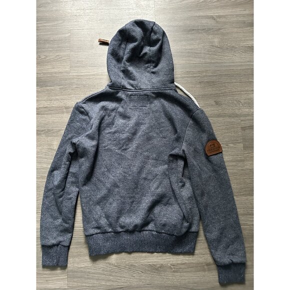 Original Paraffin Premium Tee collection hoodie sweater size Mens Small Navy - Picture 6 of 7